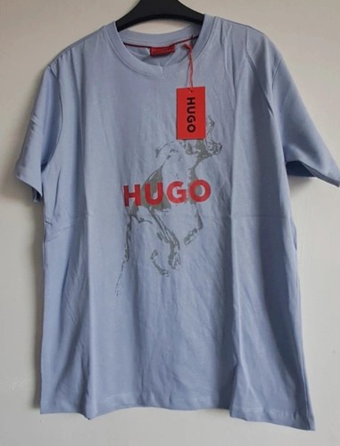 Hugo men blue staffy - hugo, graphic