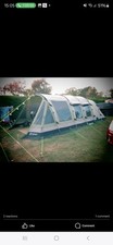 Outwell Wolf Lake 5 Pollycotton Tent With Extension  Kit. Stored Indoors 