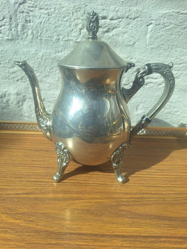 Vintage ornate silver plated - ornate,