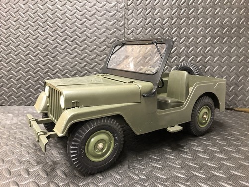 Vintage action man jeep - vintage,