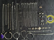 Sterling silver vintage modern - sterling, vintage/modern