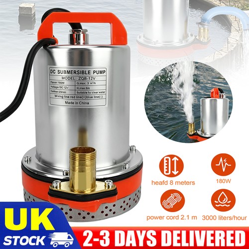 12v 3000l submersible - dc, 3000l/h