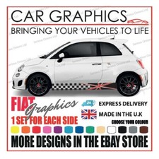 Wall Sticker Fiat 500 Abarth
