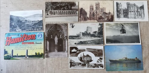 Various old postcards - 10, postcards.