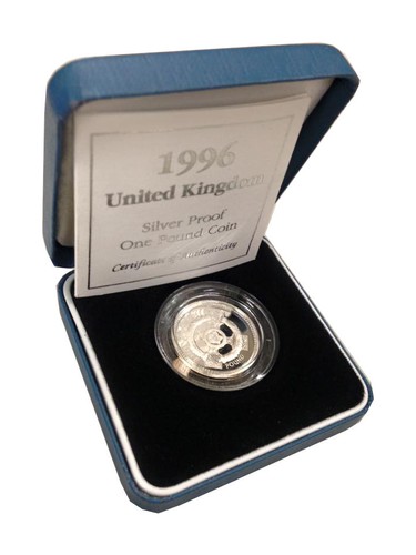 Silver proof one - silver,