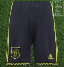 Manchester United Third Shorts Youth - adidas Man Utd Football Short Kids / Boys