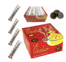 SHISHA HOOKAH CHARCOAL BAKHOOR INCENSE BURNER COAL TABLETS FOR Nakhla