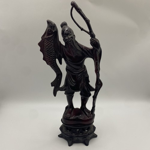 Vintage asian fisherman - vintage,