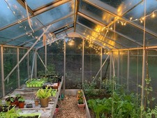 12 X 8 Aluminium Greenhouse