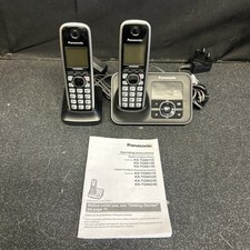 Panasonic KX-TG6621E Cordless Twin Phone with Answering Machine
