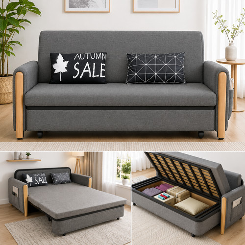 Seater pull out sofa - seater,