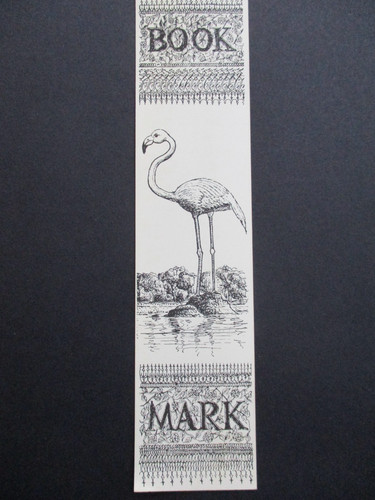 Bookmark flamingo bird colin - bird,