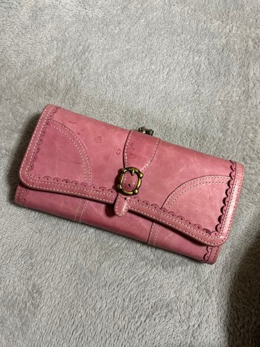 Anna sui long wallet pink - sui,