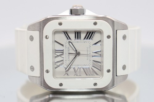 Cartier santos midi - santos, stainless