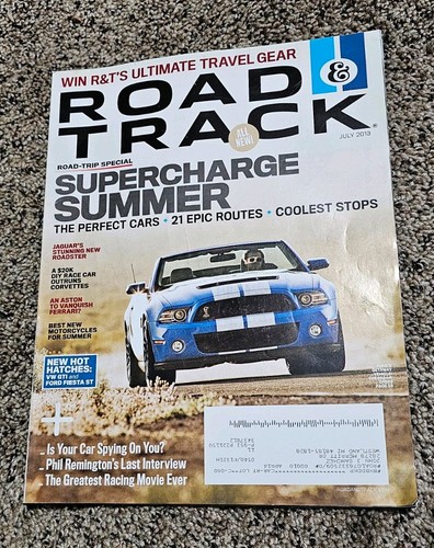 Road track july 2013 - track,