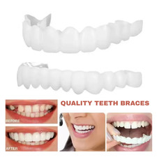Snap On False Teeth Upper