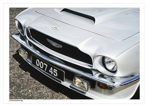 Aston martin art - art, db5
