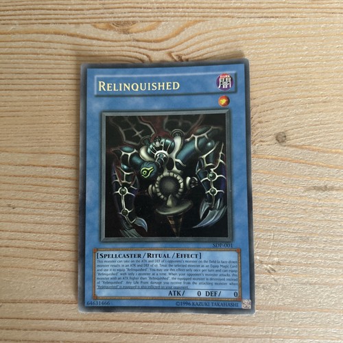 Relinquished sdp001 ultra - —,