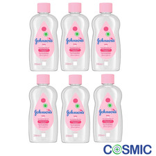 6 X Johnson's Baby Oil 200 ml