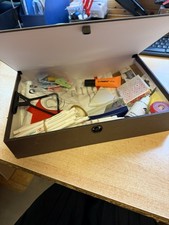 A4 Box File Full Off Office Items - Lucky Dip Job Lot