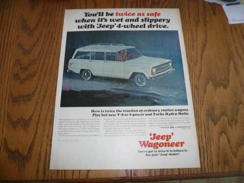 Jeep wagoneer vintage print - -,