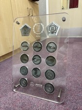 Mercedes medal plaque 2018 - medal,