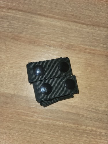Belt keepers black nylon x - black,