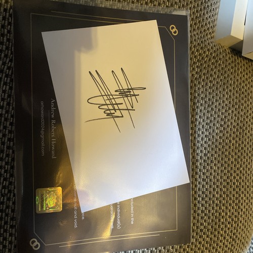 Sylvester stallone signed - stallone,