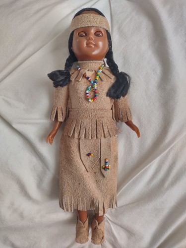 Vintage indian doll - indian,