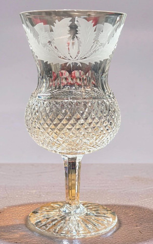 Edinburgh crystal water goblet - crystal,
