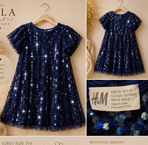 Girls 6y blue - 5-6y,