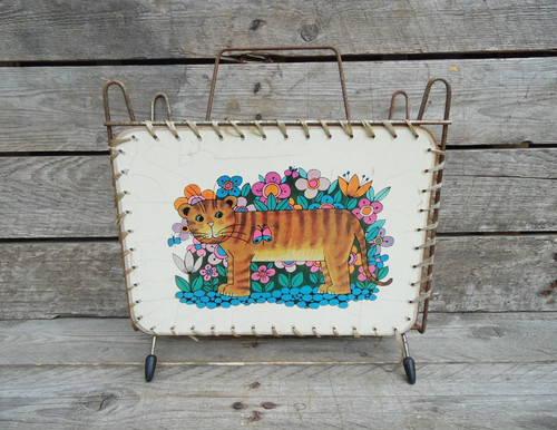 Vintage retro chin cat - vintage,