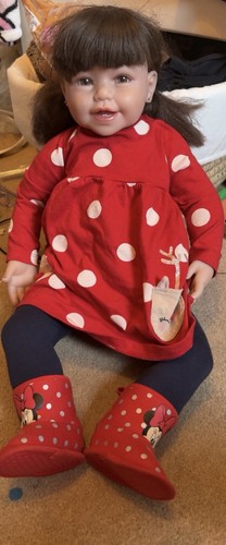 Reborn baby girl doll
