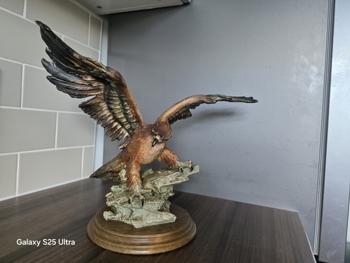 Large golden eagle - eagle, vintage