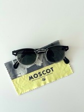 Moscot Lemtosh Sunglasses – Black Crystal – Medium – Vintage NYC 2008