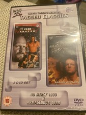 WWE No Mercy 1999 & Armageddon 1999 Pal Dvd Set Tagged Classics 