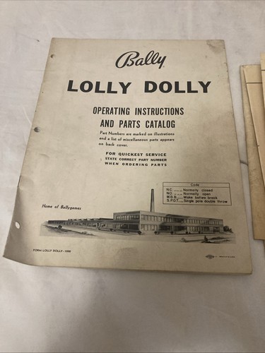 Bally lolly dolly pin - -, -pin