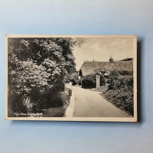 Buntingford postcard 1943 - postcard,
