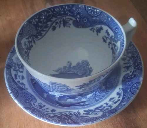 Spode vintage blue italian - vintage,
