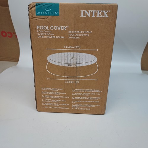 Intex 12ft pool cover - intex,