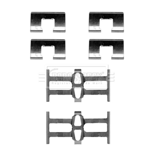 Brake pad fitting - fitting, for