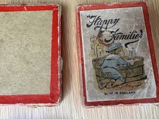 Vintage happy families card - families,