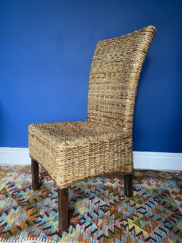 Vintage wicker rattan dining - vintage,