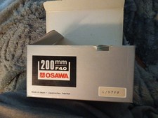 OSAWA MC 1:4 200mm vintage prime lens with Pentax K mount P/KM