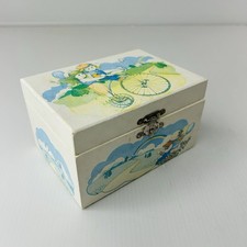 Jewellery Box With Ballerina And Wind Up Music Trinket Vtg VIDEO