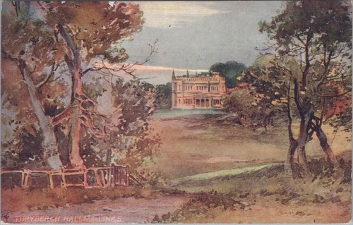 Yorkshire postcard thrybergh - yorkshire, postcard: