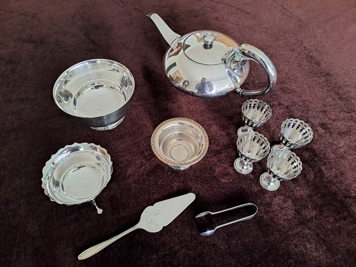 Collection silver plated - of,