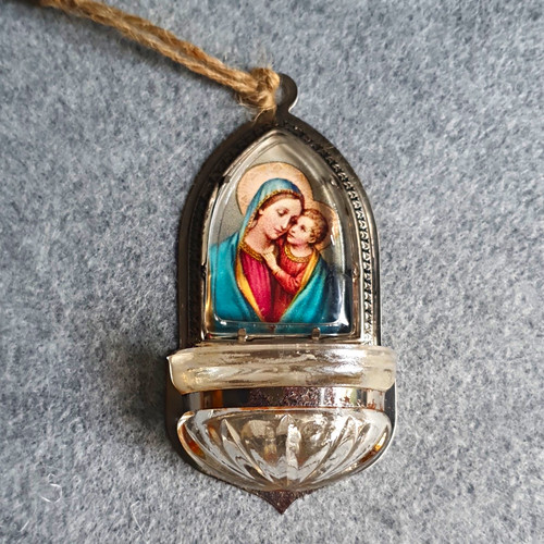 Hanging holy water font stoup - hanging,