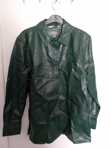 Bnwt faux leather jacket - tu,