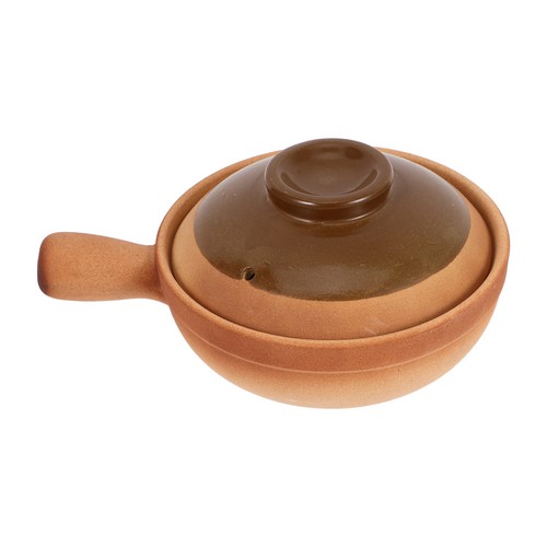 Terracotta cooking pot - terracotta,